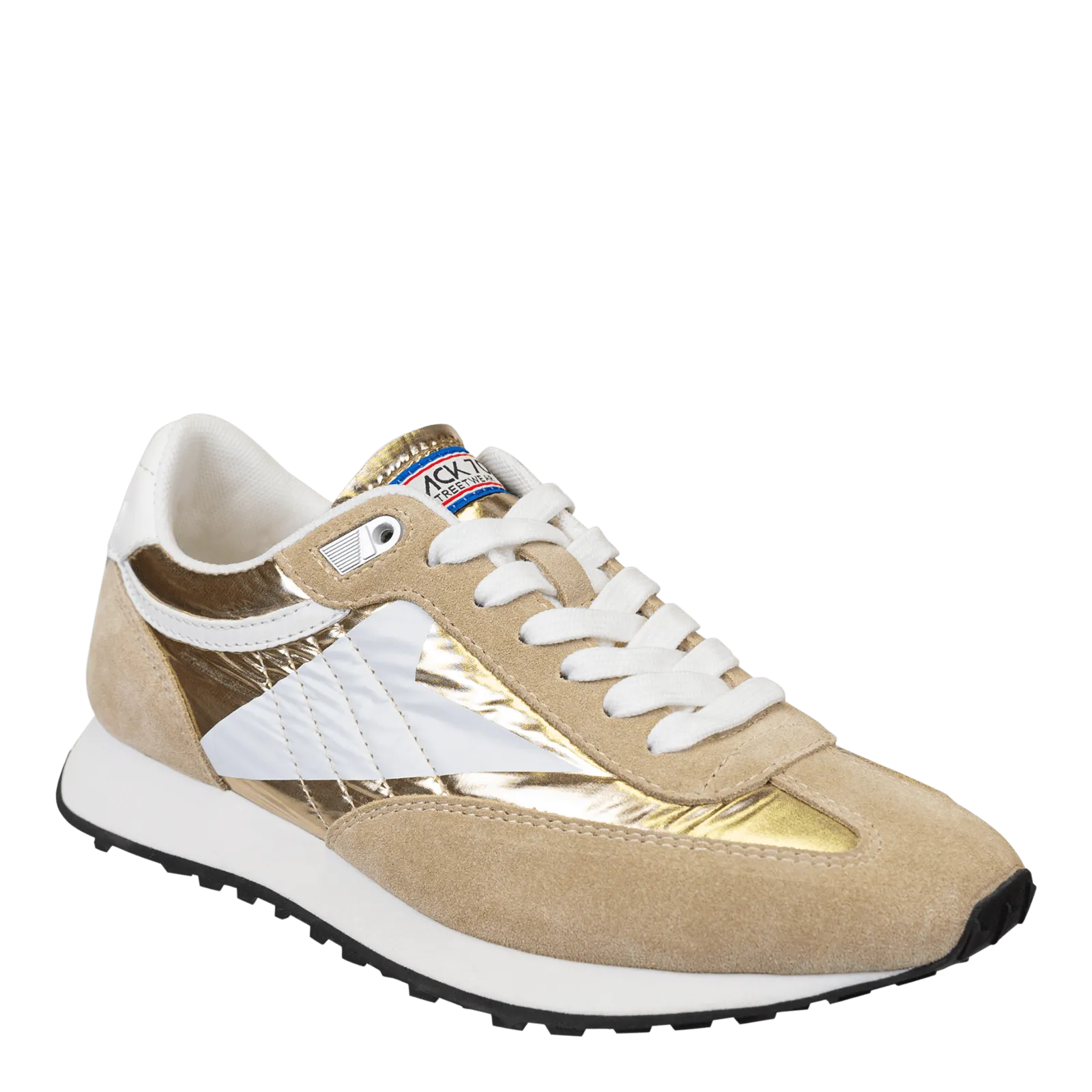 Back 70 Streetwear Neon Sneakers in Gold
