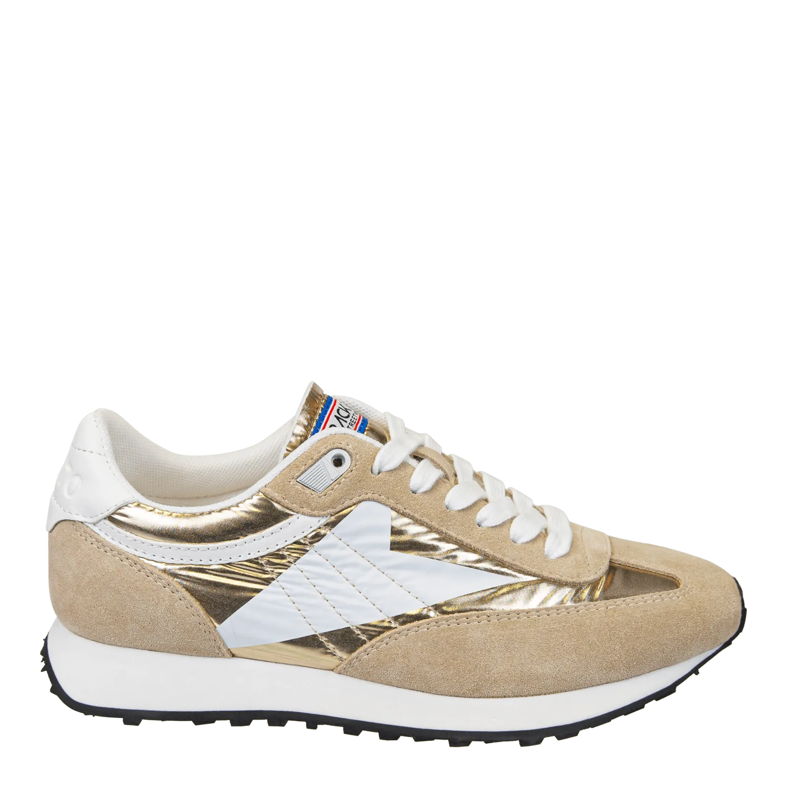 Back 70 Streetwear Neon Sneakers in Gold