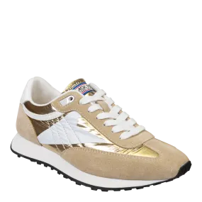 Back 70 Streetwear Neon Sneakers in Gold