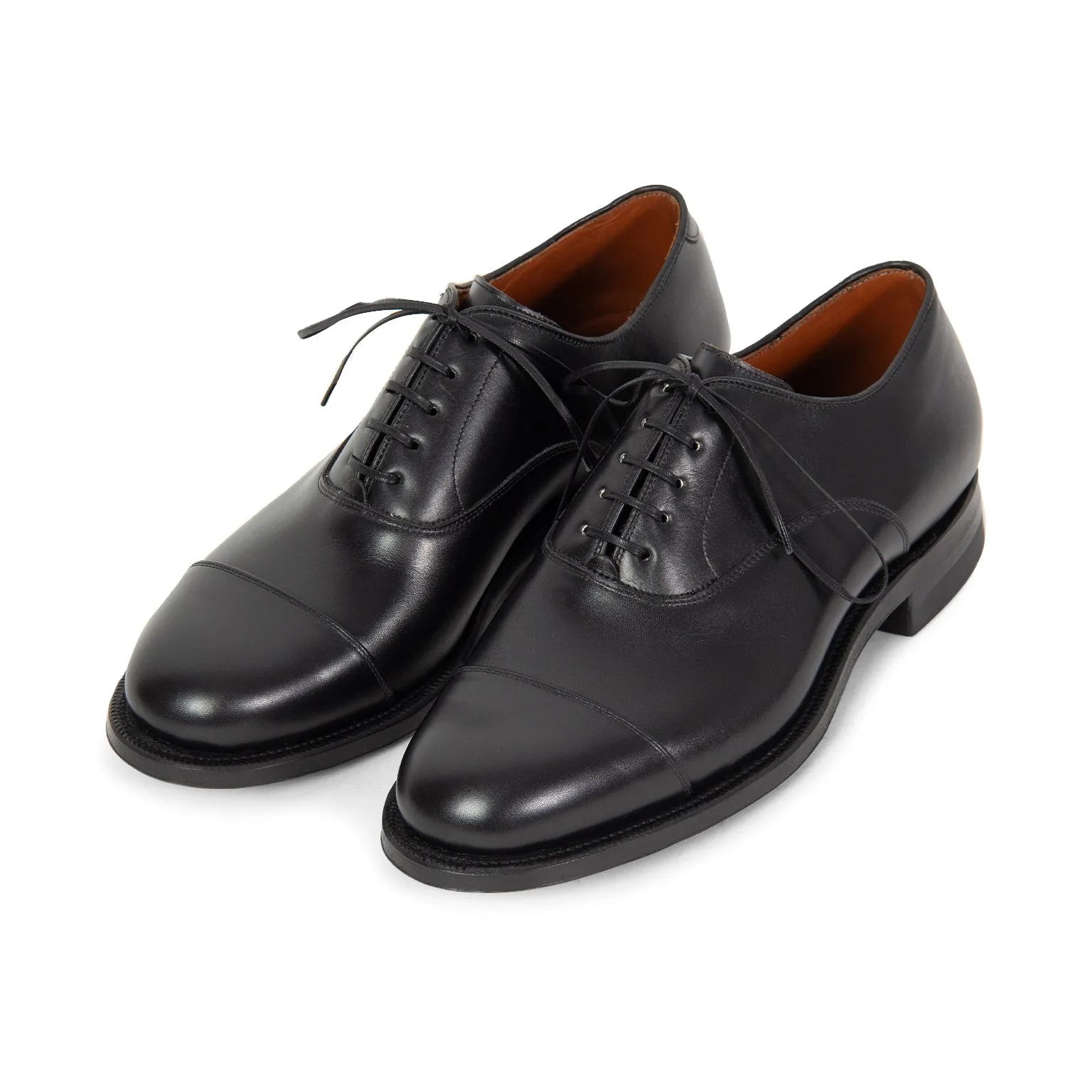 Bastion Oxford - Black Vocalou Calf