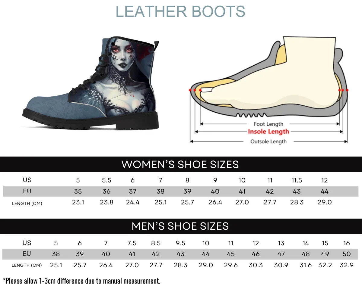 Dark Mistress Leather Boots