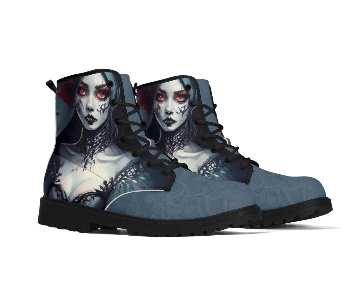 Dark Mistress Leather Boots