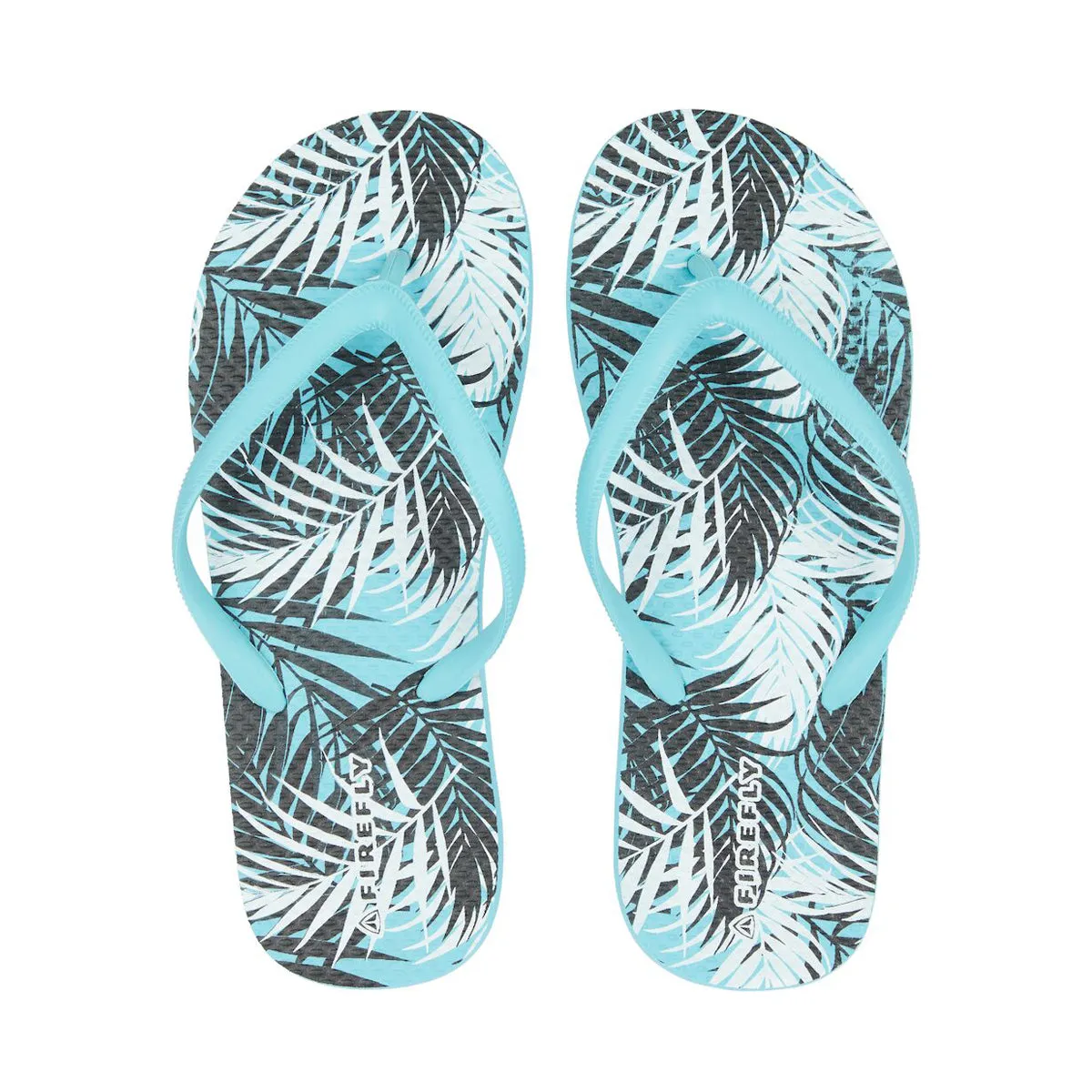 Firefly Waianae 3 Flip-Flops For Women, Beach Design, Turquoise