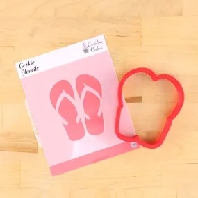 Flip Flops Cookie Stencil