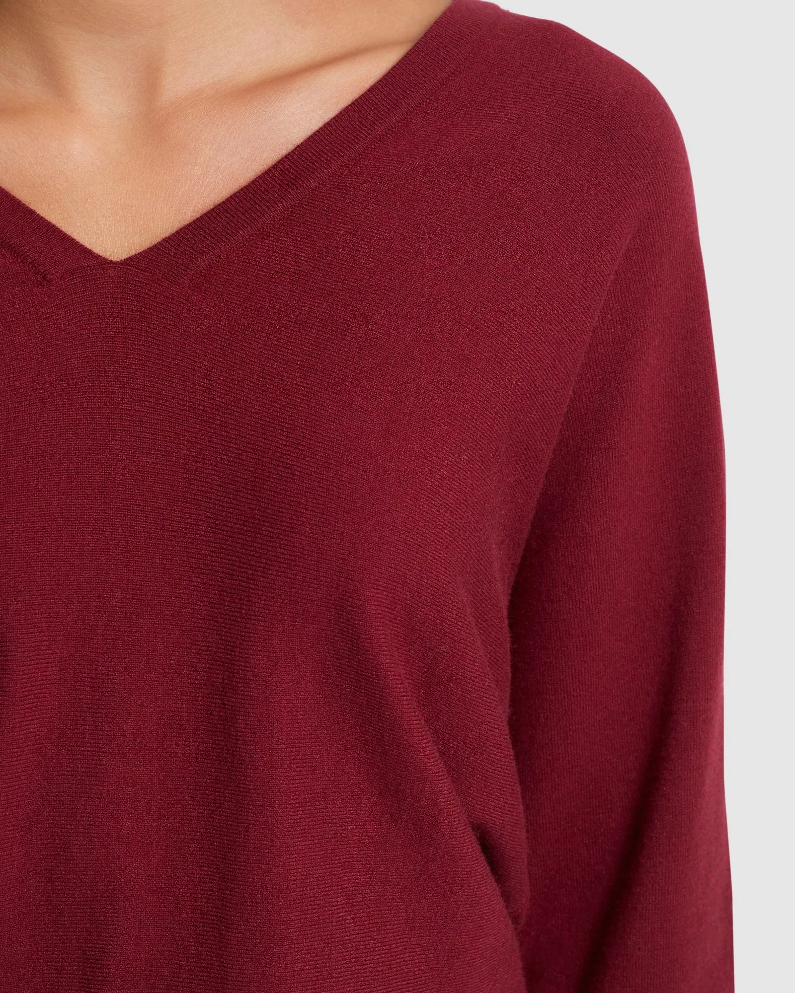 Francesca V-Neck Knitted Dress