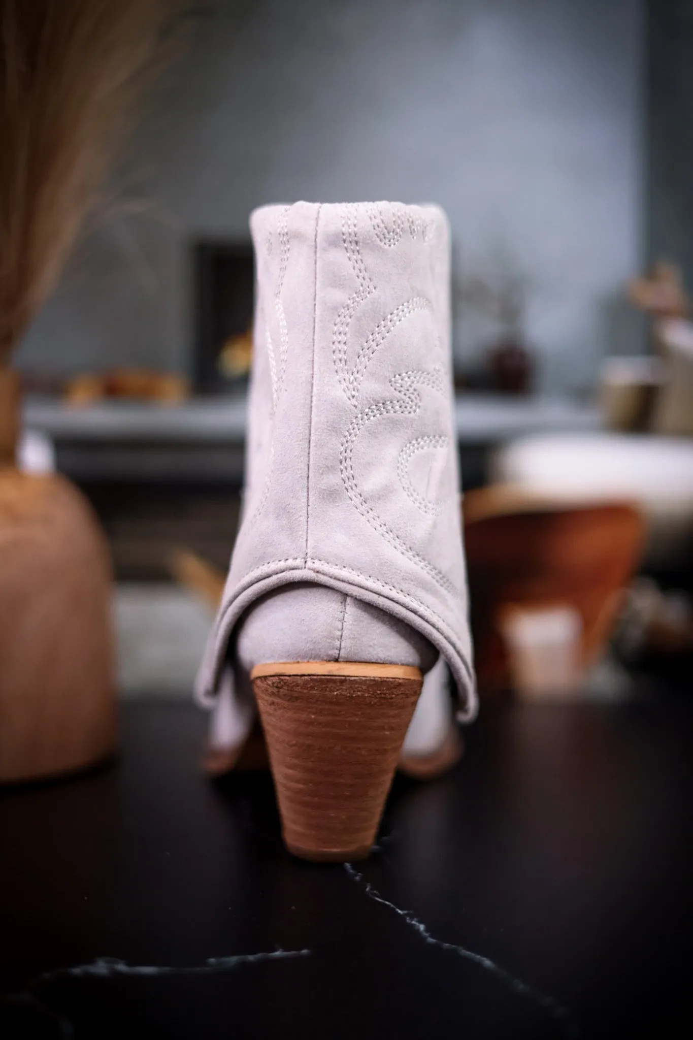 Frost Grey Saylor Ankle Boots