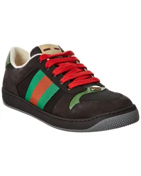 Gucci Screener Suede Sneaker