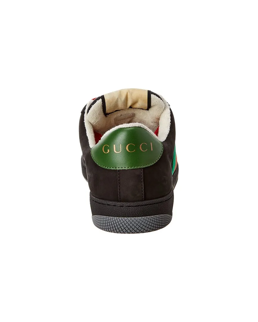 Gucci Screener Suede Sneaker