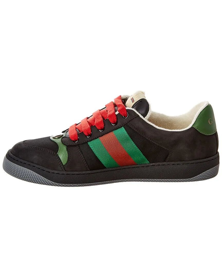 Gucci Screener Suede Sneaker