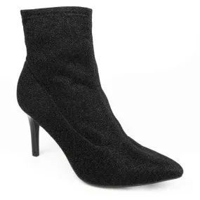 Jones New York Womens Macee Shimmer Pointed Toe Ankle Boots