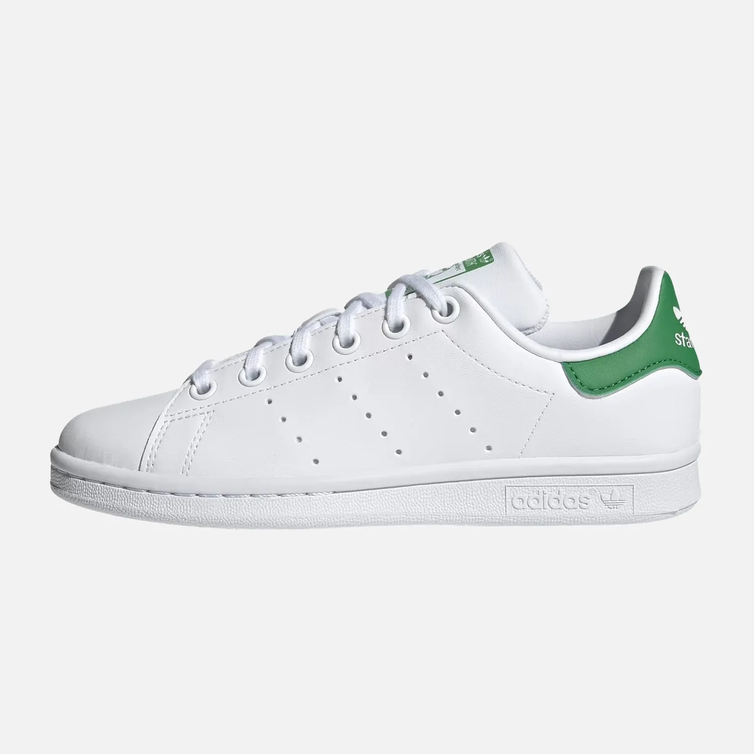 Kids Adidas Stan Smith White Green