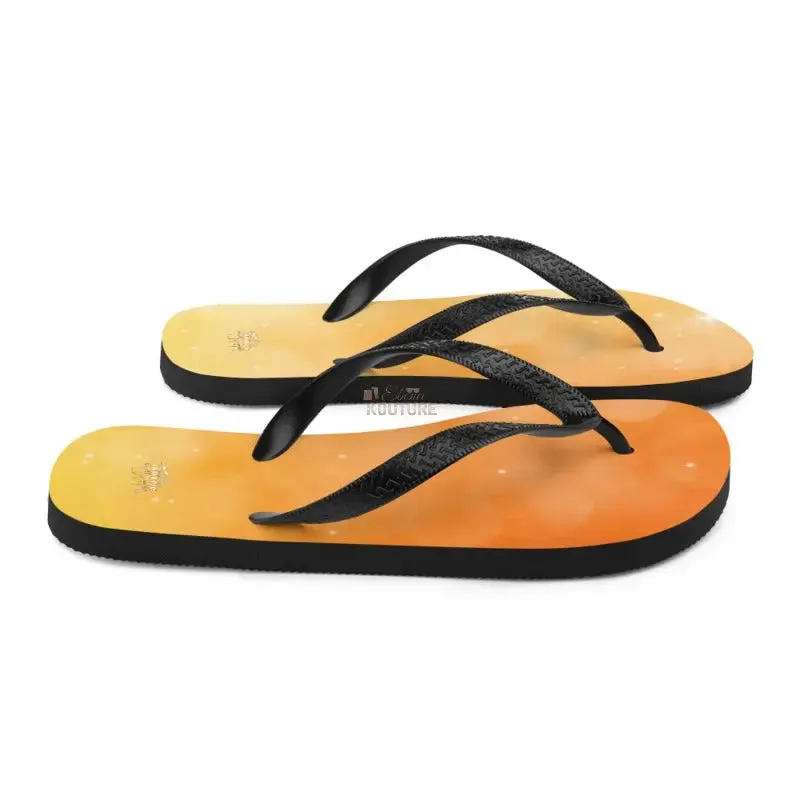 Kissed By The Sun Flip Flops