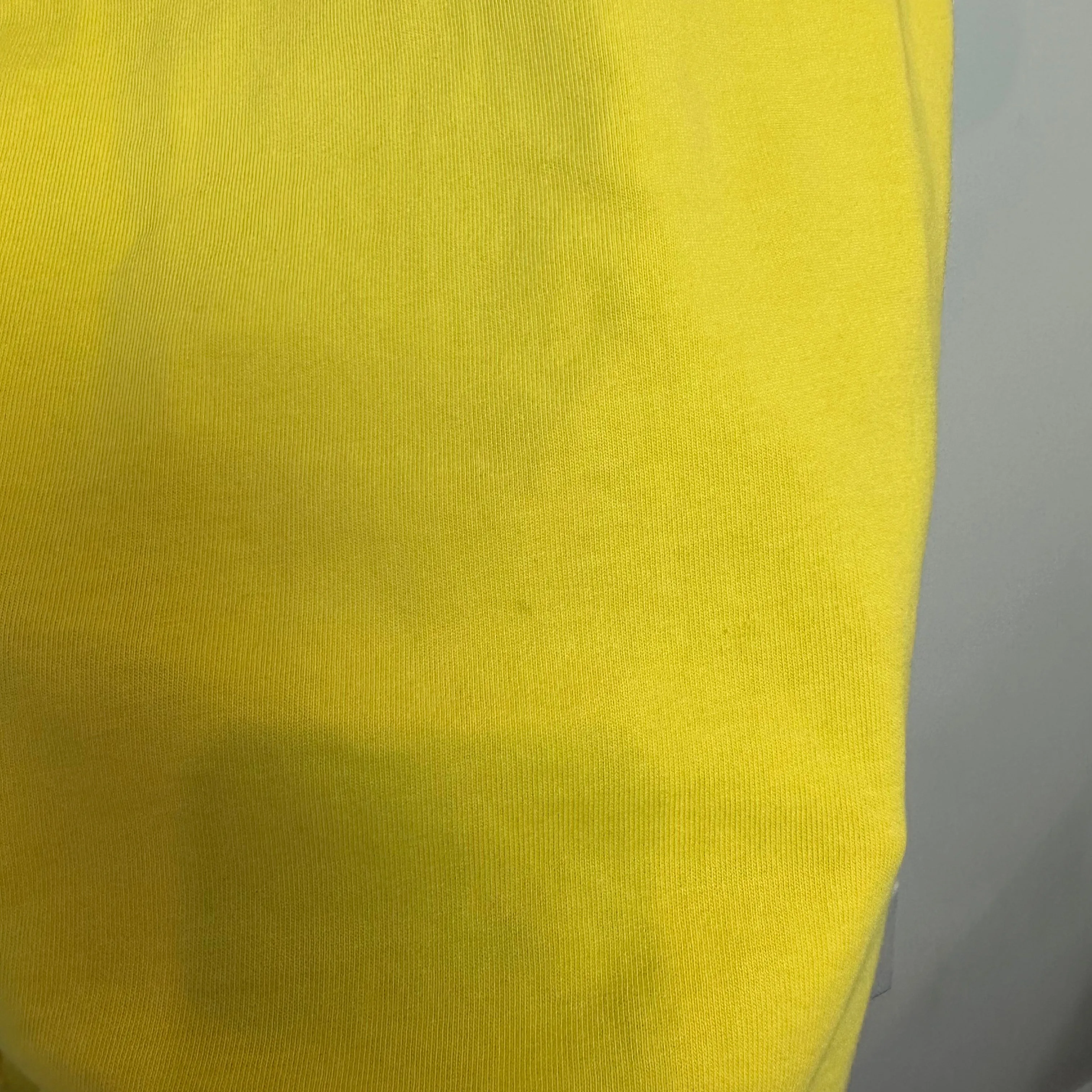 Nautica Retro Sailing Club Polo Yellow White Striped Rugby Cotton XL