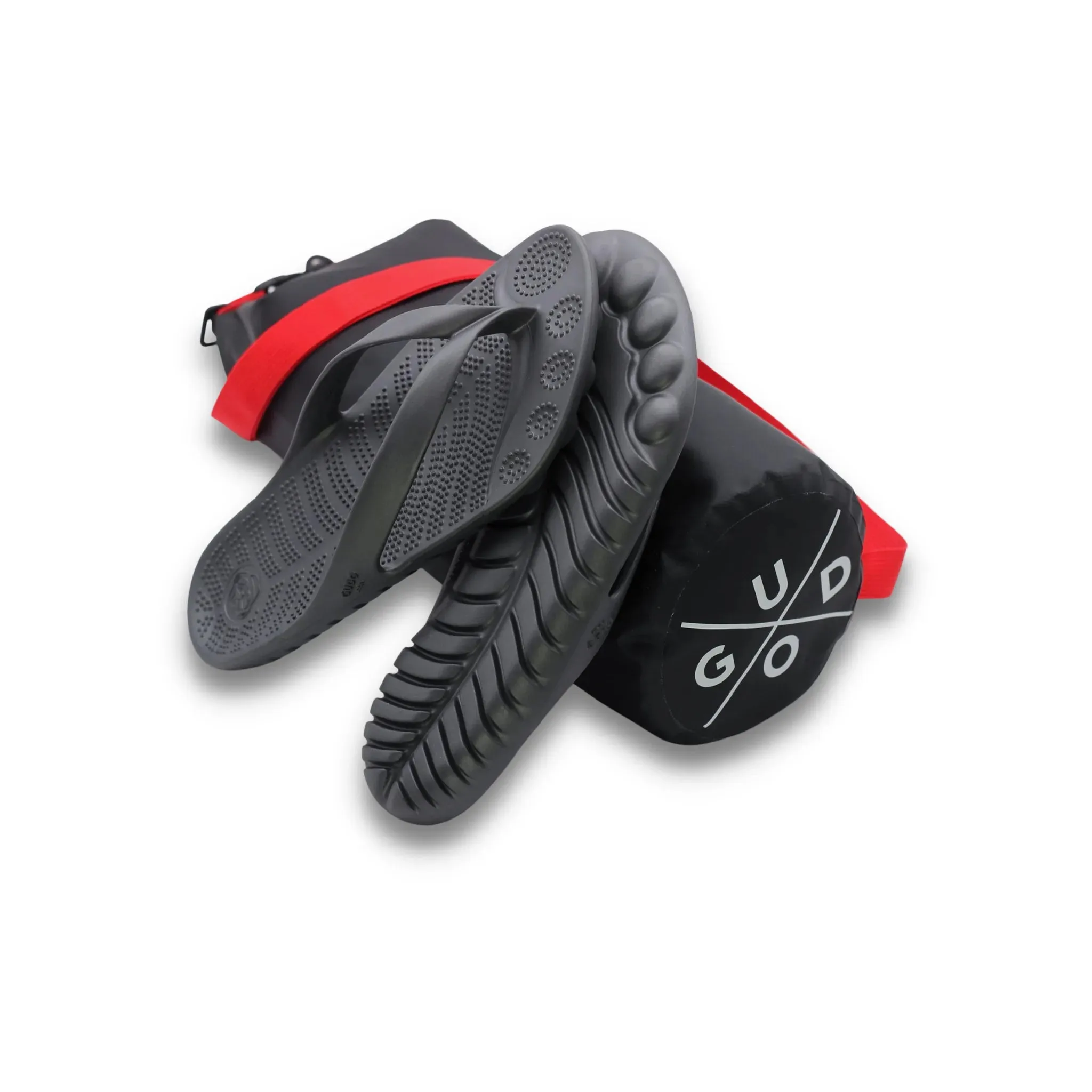Night Platinum Flip Flops & Drybag by GUDO