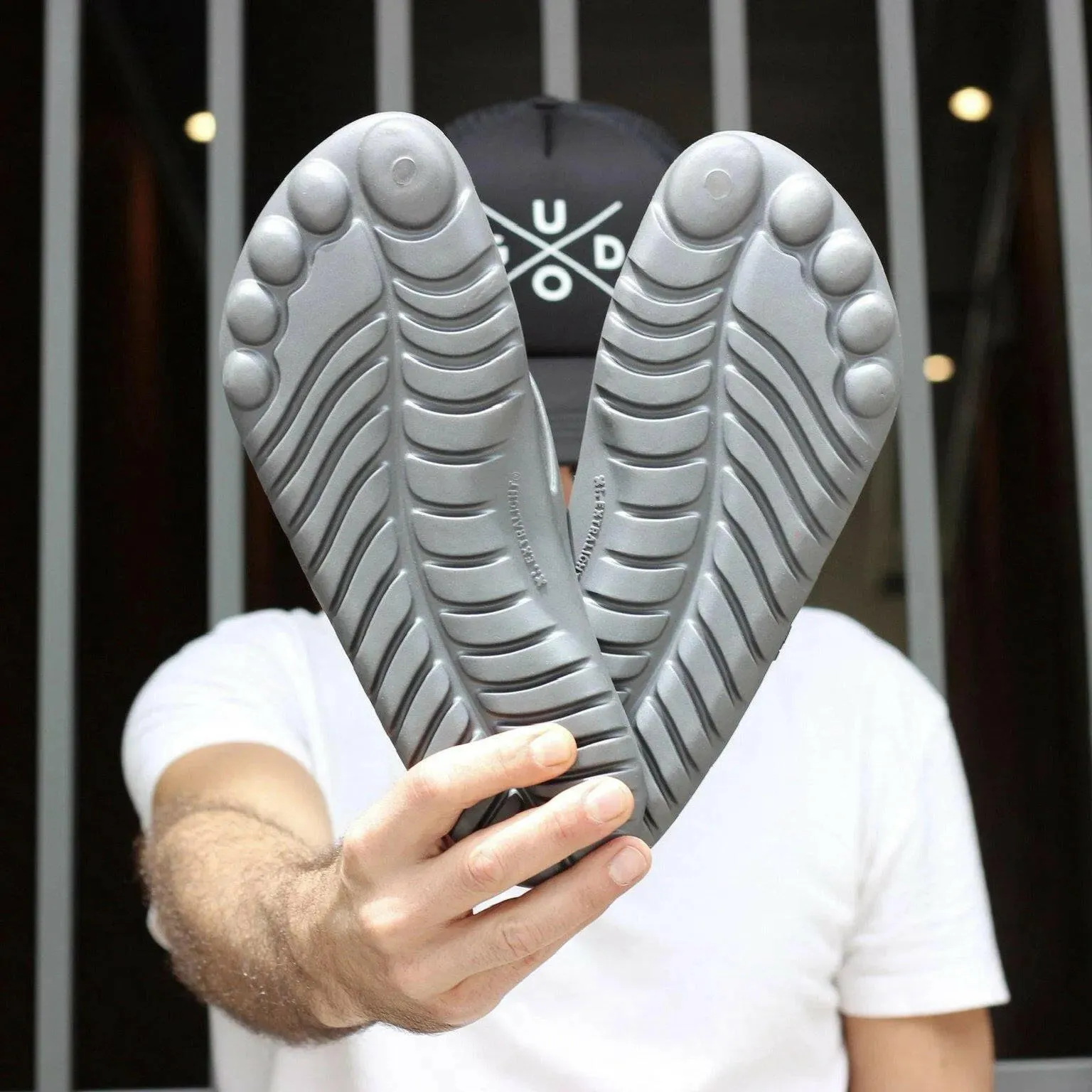 Night Platinum Flip Flops & Drybag by GUDO