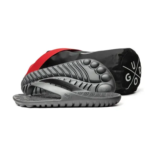 Night Platinum Flip Flops & Drybag by GUDO