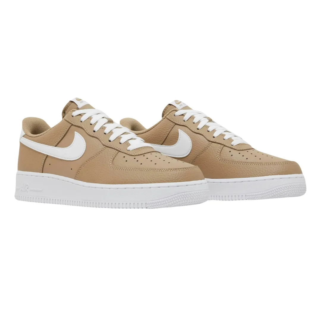 Nike - Women's Air Force 1 '07 'Khaki' - Khaki / White / White