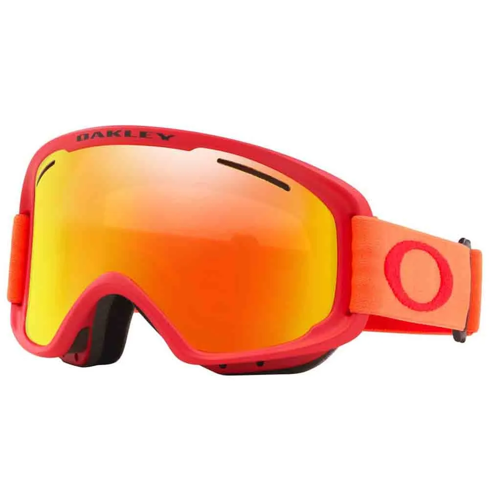 Oakley O Frame 2.0 ProXM Snow Goggle-Red Neon Orange/Fire Iridium