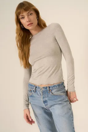 Project Social T Vera Boat Neck Long Sleeve