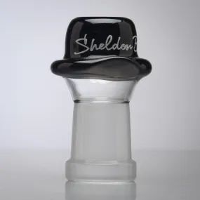 Sheldon Black - 18mm Derby Black Top Dome
