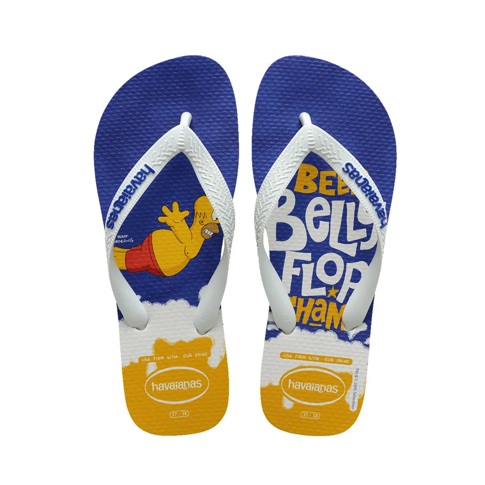 Simpsons Flip Flops