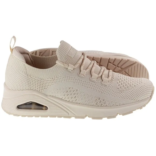 Skechers Trainers Womens Uno Everywear Off White