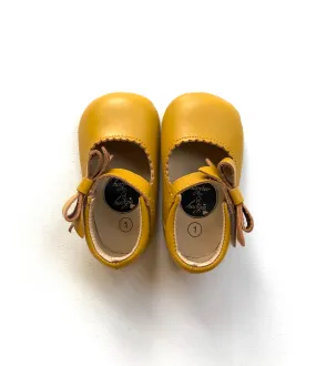 Sweet Mary Janes - Marigold - Soft Sole