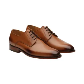 Tan Classic Plain derby