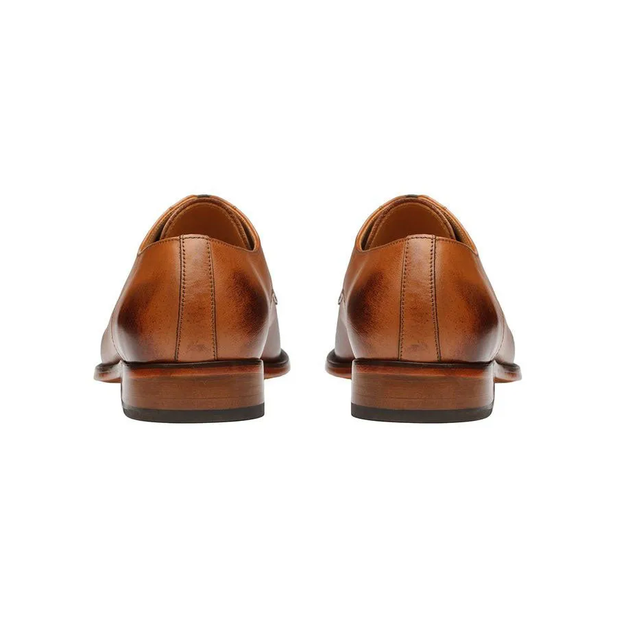 Tan Classic Plain derby