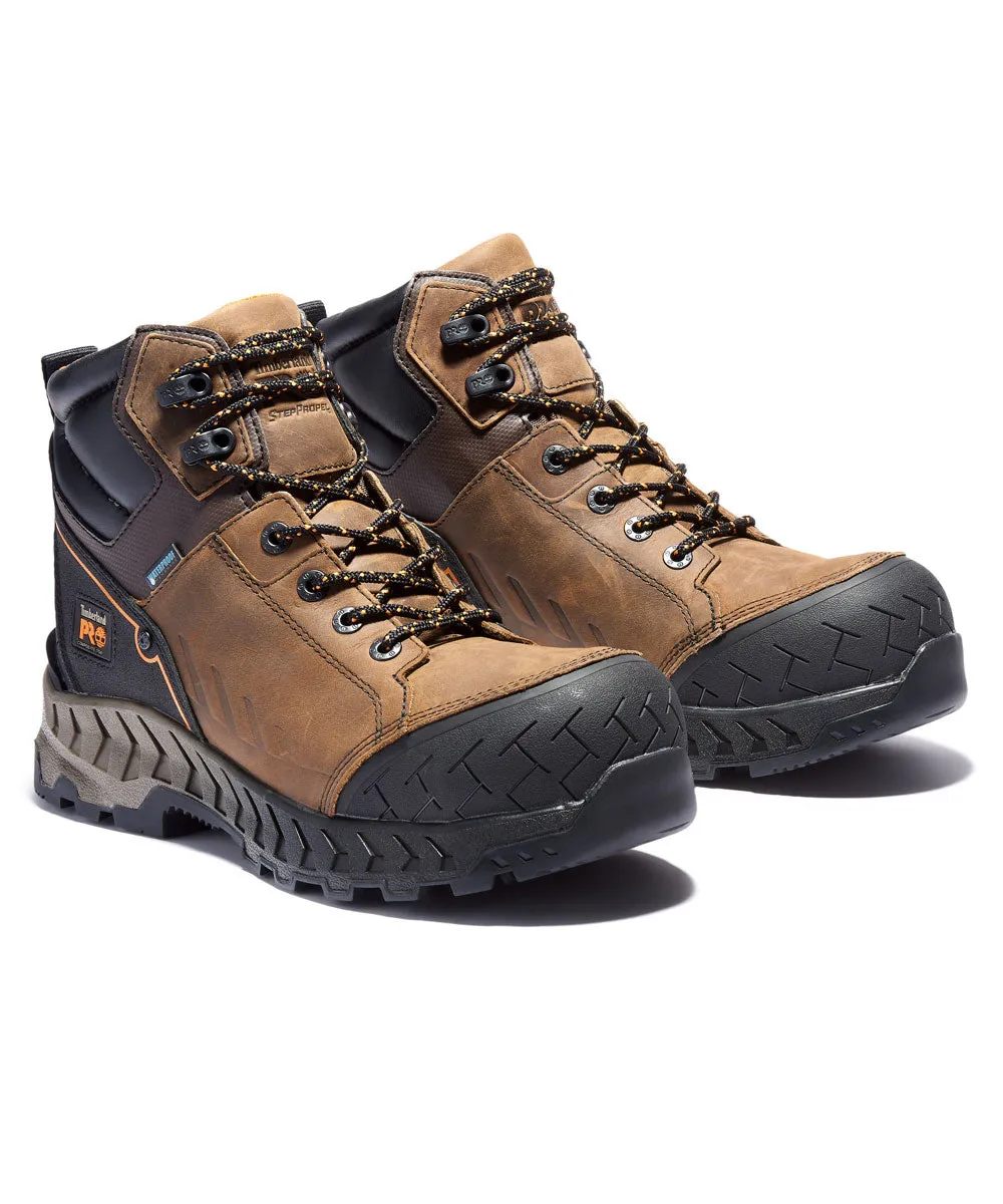 Timberland PRO Work Summit Composite Toe Work Boot - Brown