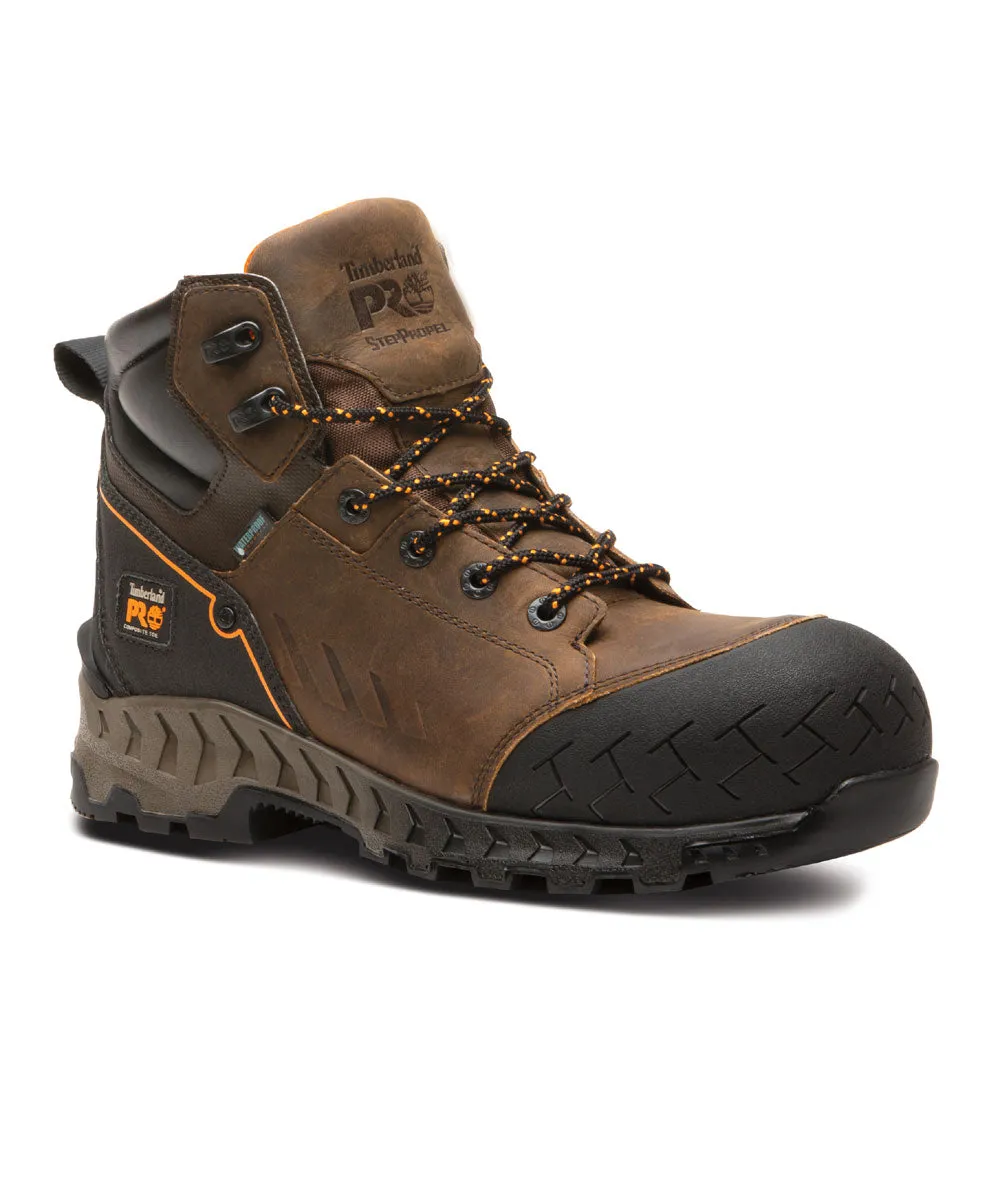 Timberland PRO Work Summit Composite Toe Work Boot - Brown