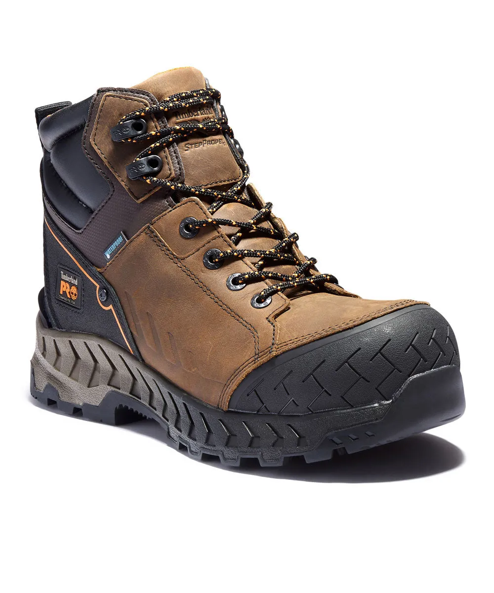 Timberland PRO Work Summit Composite Toe Work Boot - Brown