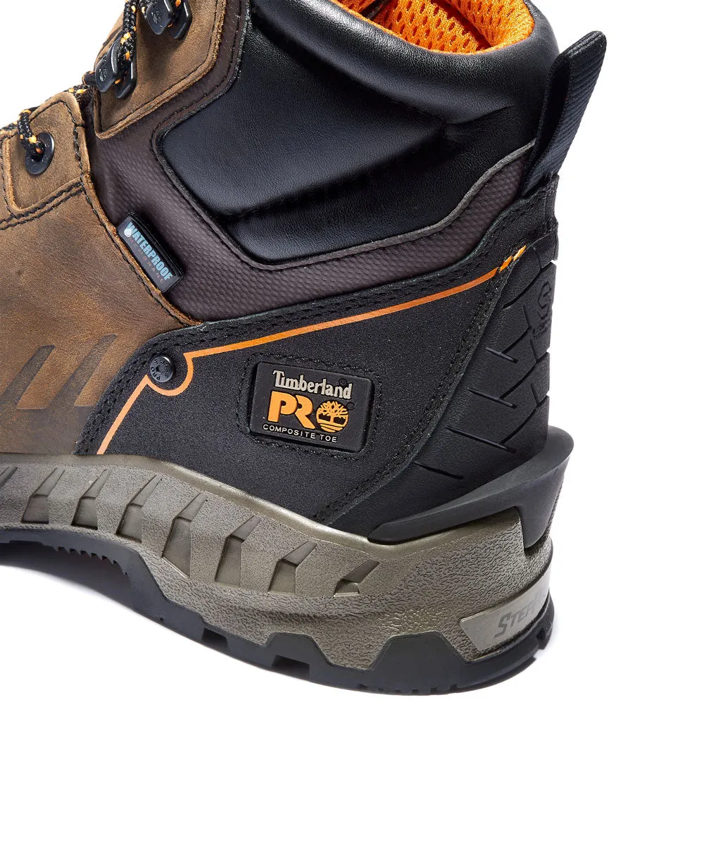 Timberland PRO Work Summit Composite Toe Work Boot - Brown