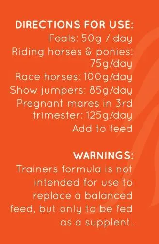 Trainers Formula