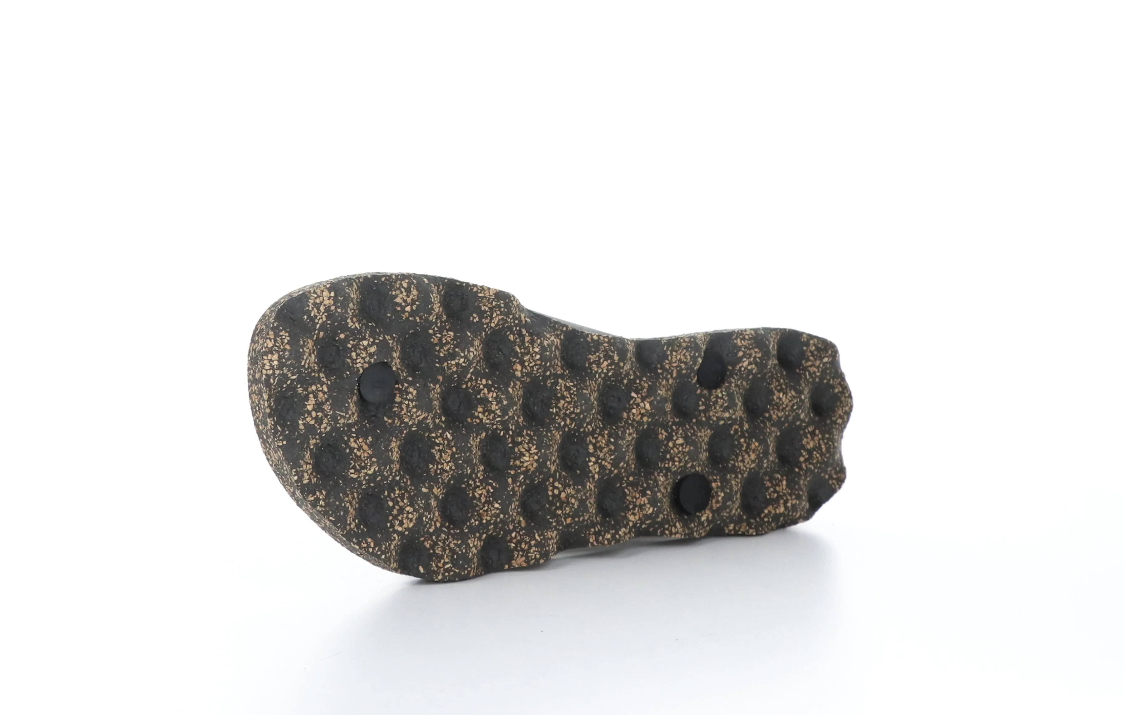 TURTLE_M Black Rubber Strap Beach Flip-Flops