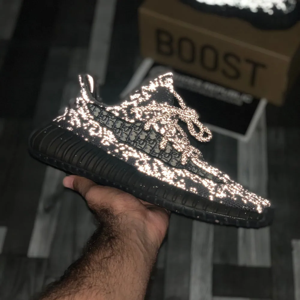 Yeeezzyy 350 v2 x Diiorr Reflectiive (Pirate Black) Real Boost Premuiim Batch